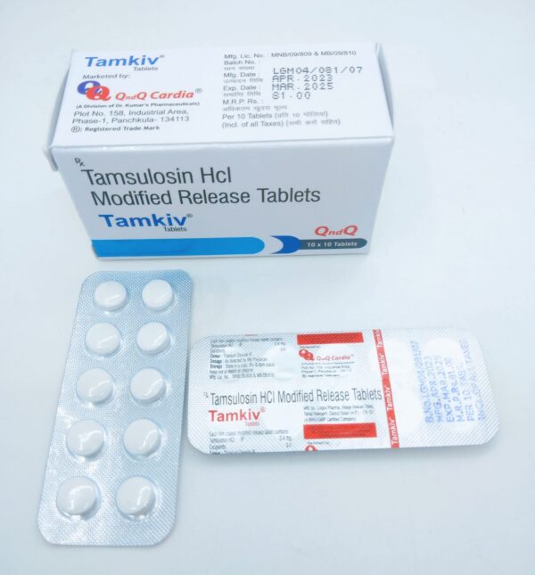 Tamsulosin Hcl Modified Release Tablets