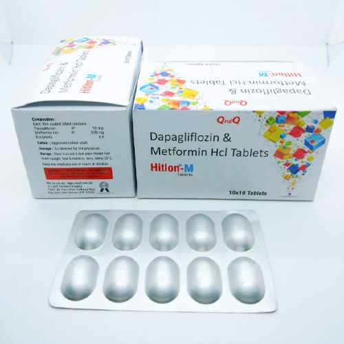 Dapagliflozin & Metformin Hcl tablets