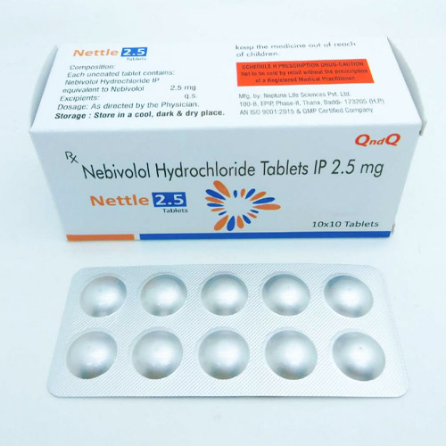 Nebivolol Hydrochloride tablets IP 2.5 mg Nebivilol 2.5 mg