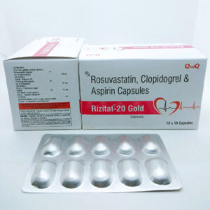 Rosuvastatin, Clopidogrel and Aspirin capsules