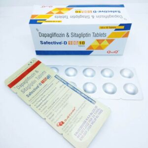 Dapagliflozin 10mg + Sitagliptin 100mg Tablets