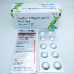 Dapagliflozin 10mg + Vildagliptin (Sustained Release) 100mg